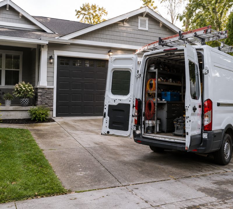 Service van